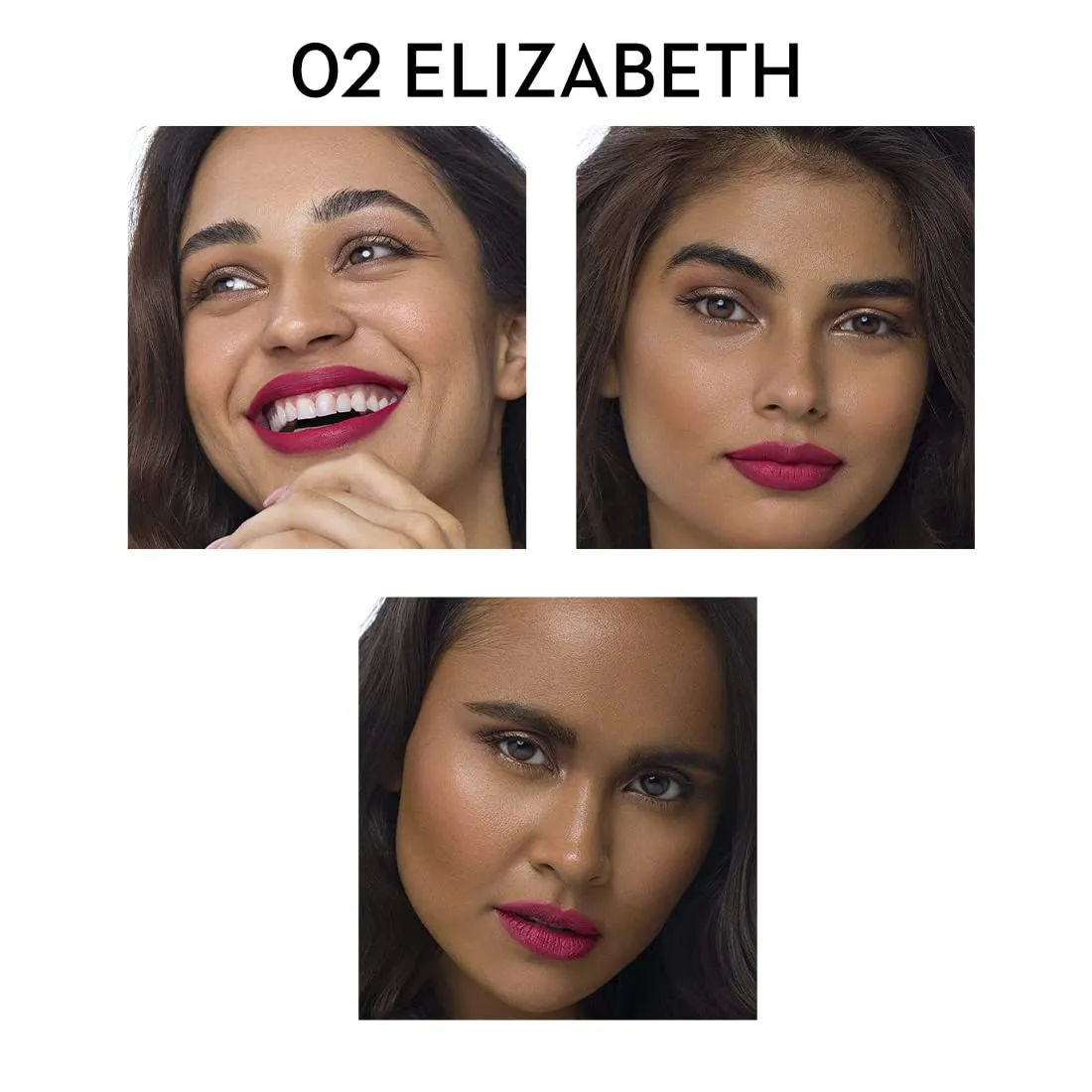 SUGAR Cosmetics Mettle Satin Lipstick - 02 Elizabeth (Rosy Cheeks Pink), Pink, 2.2 g Super Hydrating, Smoothens Fine Lines
