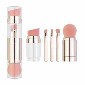 Suitable For Daily IN For Carry 5 Out Makeup Portable Brushes 1 Makeup Brush Eye Brush(A,One Size)