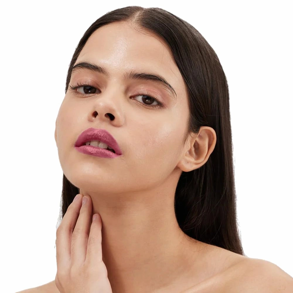 Super Butter Lip Lacquer, Pink Apple (Mauve-Ish Pink), 5 ml, Long Lasting Lip Gloss, Intense Colour, Hi-shine Hydrating Liquid lipstick for Moisturizing Lip Matte Finish