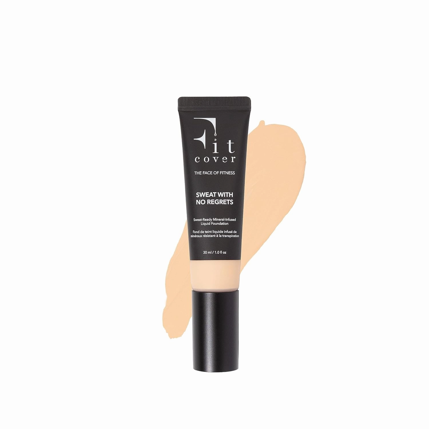 Sweat-Proof Liquid Foundation - Long-Lasting, Buildable, Matte Finish, SPF 15 , Mineral-Infused, Non-Comedogenic, Lightweight, 24-Hour Coverage, Vegan Make Up (Lift)