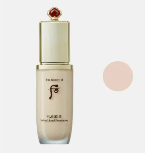 The History Of Whoo Velvet Liquid Foundation No.21 SPF30/PA   40ml/1.35fl oz