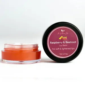 The Wellness Natural And Organic Raspberry And Beetroot Lip Balm For Smooth And Supple Lips 5 Gram