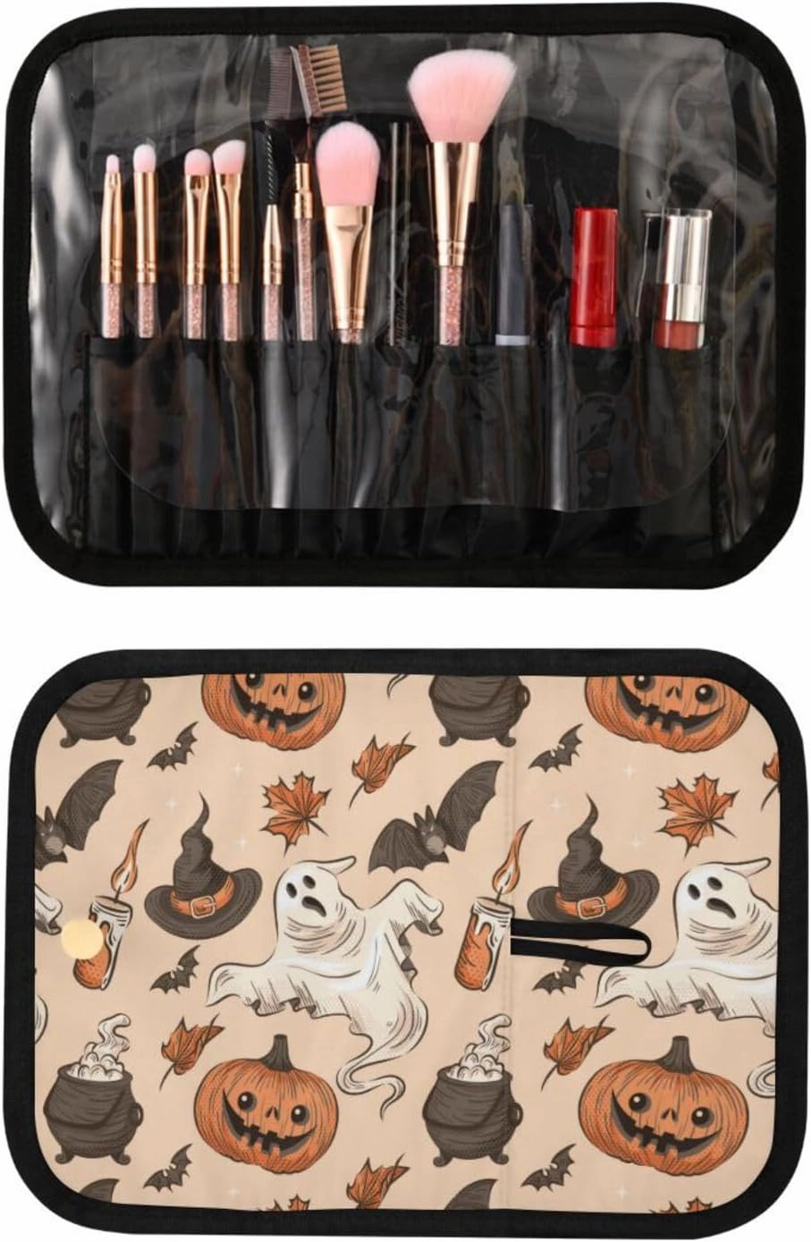 Toiletry Bags for Traveling Makeup Brush Bag Hanging Cosmetic 3 Pack Portable Travel Toiletry Bag for Men and Women,pattern 2