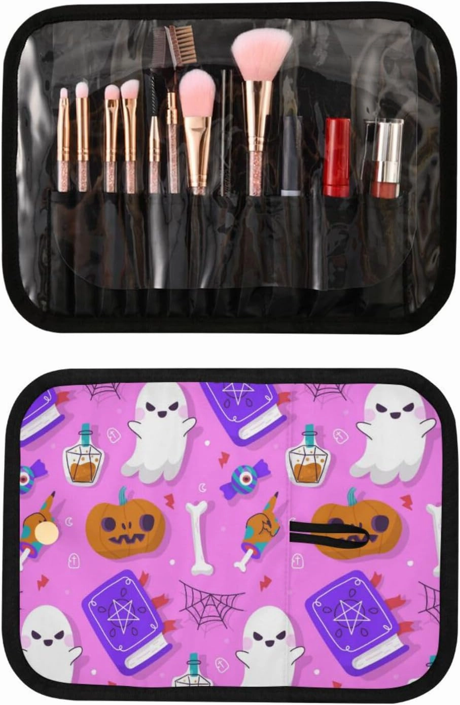 Toiletry Bags for Traveling Makeup Brush Bag Hanging Cosmetic 3 Pack Portable Travel Toiletry Bag for Men and Women,pattern 4