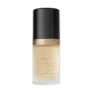Too Faced Born This Way Natural Finish Longwear Liquid Foundation | Medium-To-Full Coverage | Hydrating   Oil Free