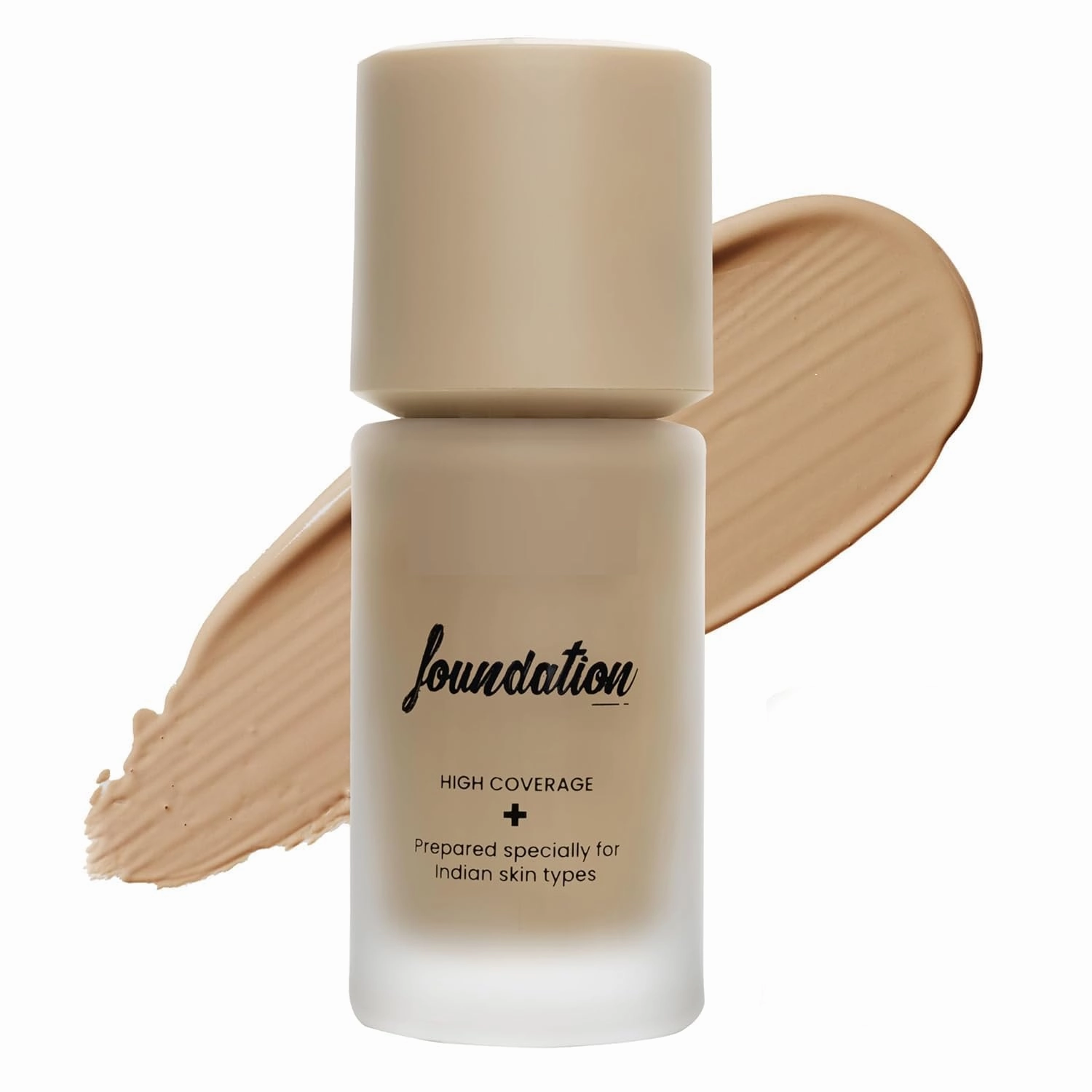 Tubees High Coverage Liquid Matte Foundation | Blemish Free & Blendable Foundation for Makeup (40ml) (SHADE-05, 5)