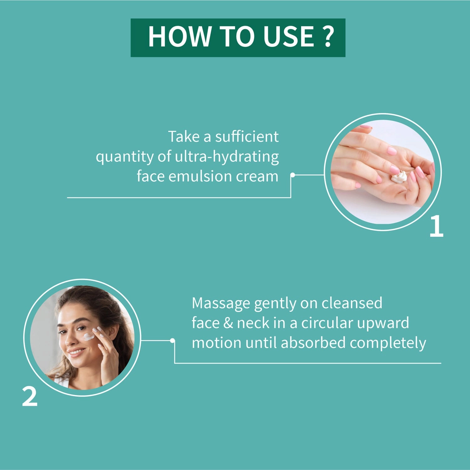 Ultra Hydrating Face Emulsion Cream With Aloe Vera & Coconut Water- 60 g