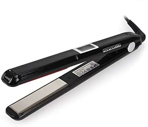Ultrasonic Infrared Hair Care Iron, Professional Cold Iron Hair Care Straightner, Recovers The Damaged Hair Styler (Black)