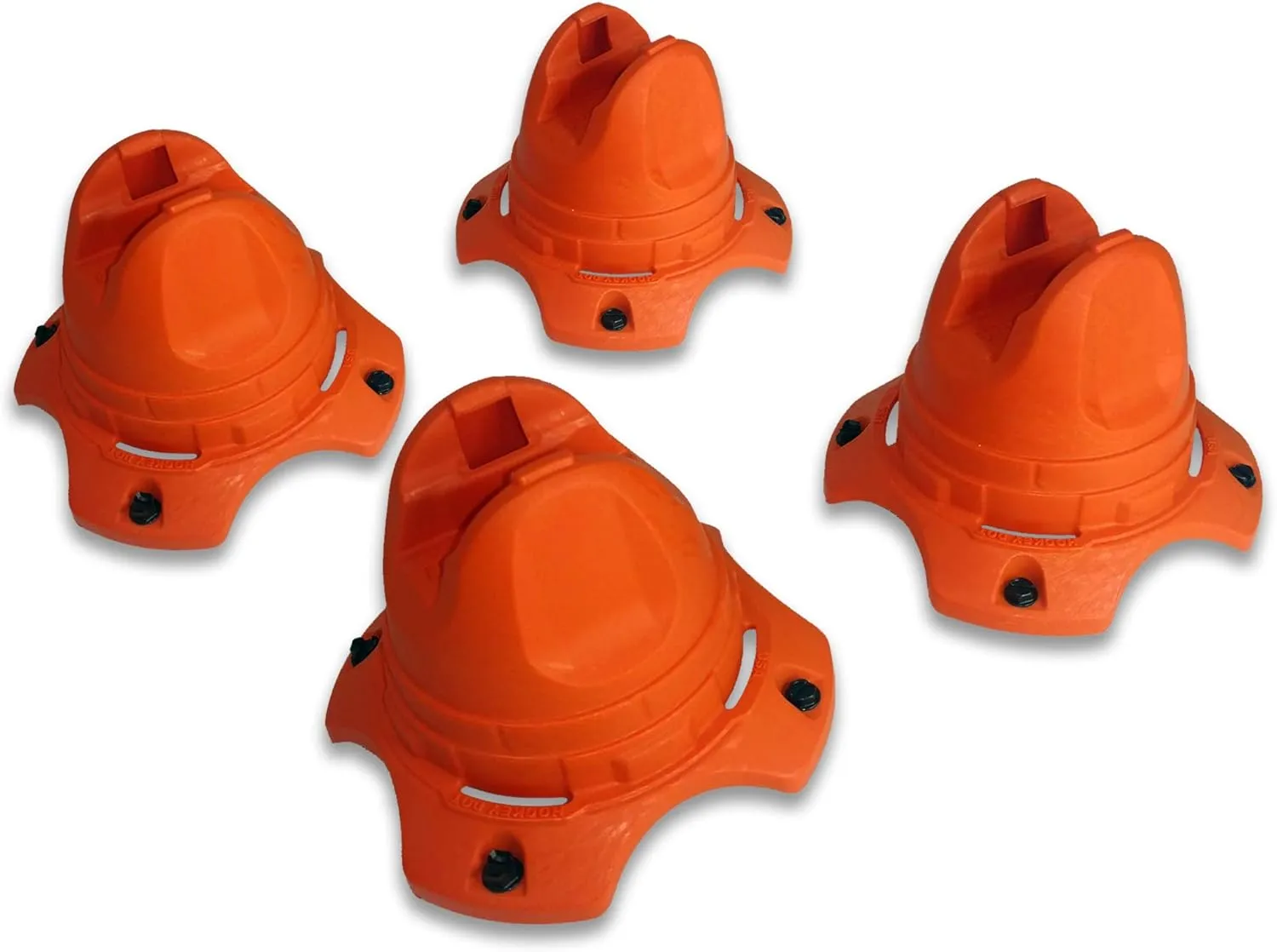 Underpass-X Training Cones (Set of 4) - Stick Handling Aid for Dryland Training - Uses Spare Stick, PVC - Hockey Gift to Build Skill