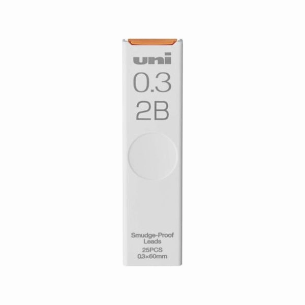 Uni Nano Dia Smudge-Proof Pencil Lead - 0.3 mm