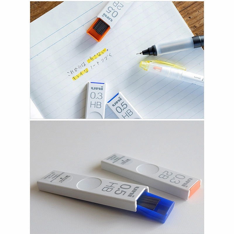 Uni Nano Dia Smudge-Proof Pencil Lead - 0.3 mm