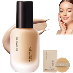 Uodo Liquid Foundation, Moisturizing Light Foundation, Matte Long Lasting Foundations, Base Uodo Liquid Foundations For All Skin Types (Oil control #W03, one size)
