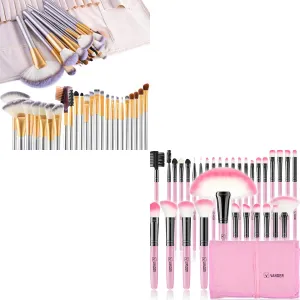 VANDER Save 20% on Makeup Brushes 24Pcs 32Pcs Makeup Kit,Foundation Brush Eyeshadow Brush Make up Brushes Set