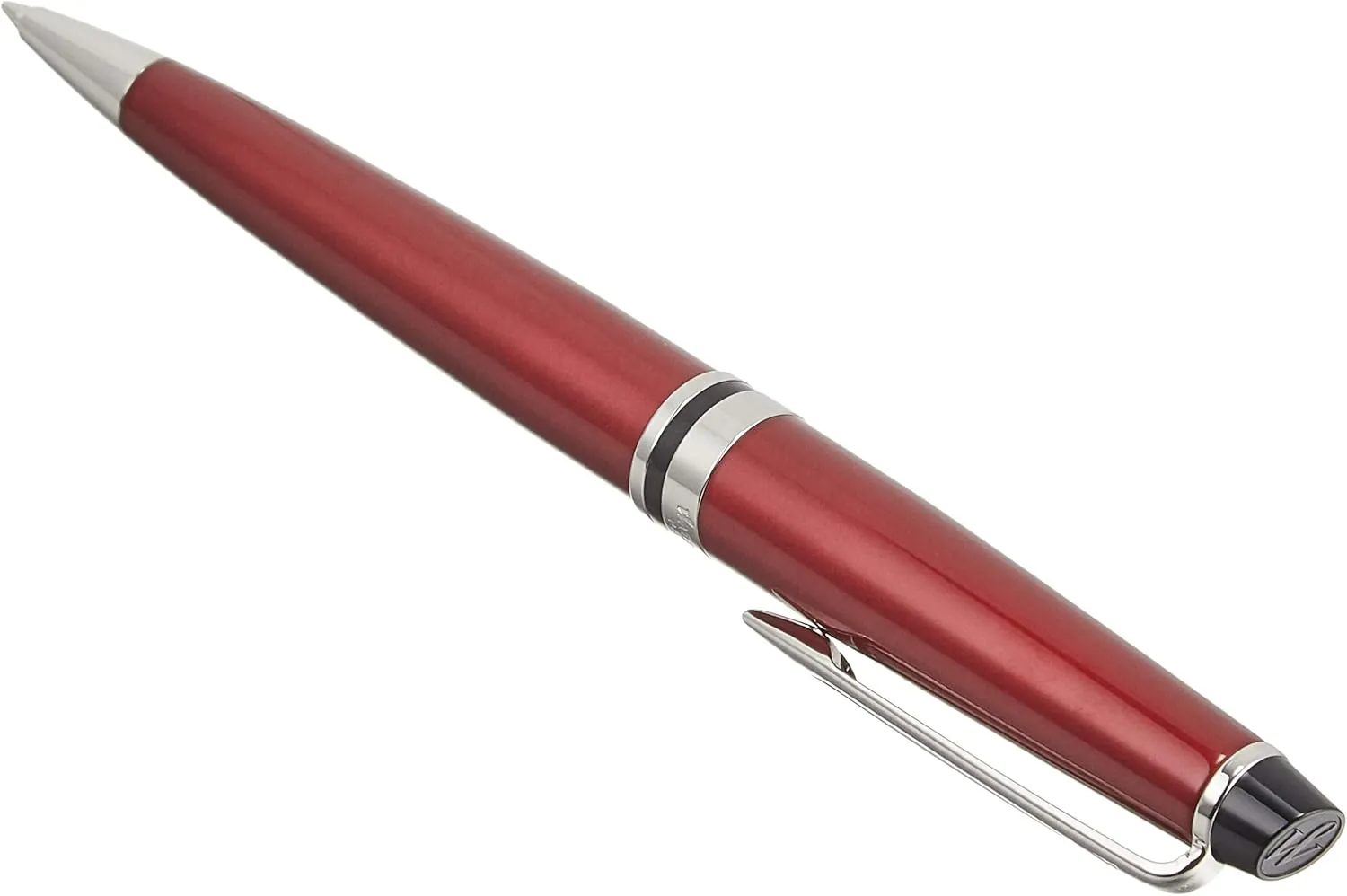 Waterman 2093764 Expert Essential Ballpoint Pen Dark Red CT Fine Point, Oil Based in Gift Box