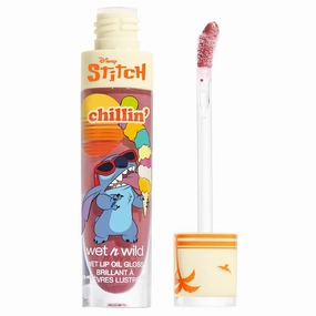 wet n wild Disney Lilo And Stitch Lip Gloss Lip Oil Got The Scoop, Chillin' Wet Pink