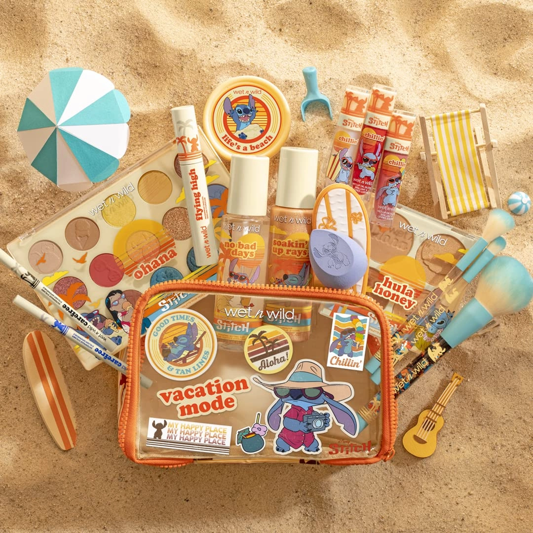 wet n wild Disney Lilo And Stitch Lip Gloss Lip Oil Got The Scoop, Chillin' Wet Pink