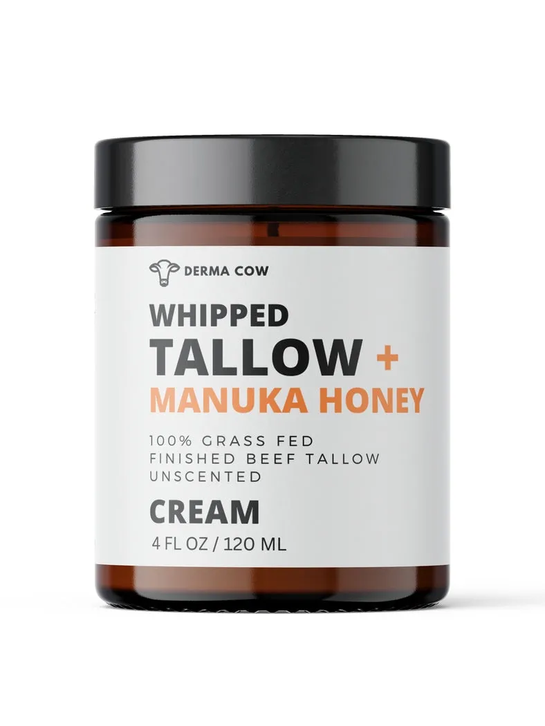 Whipped Tallow   Manuka Honey Cream