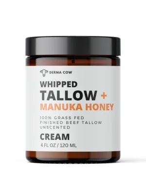 Whipped Tallow   Manuka Honey Cream