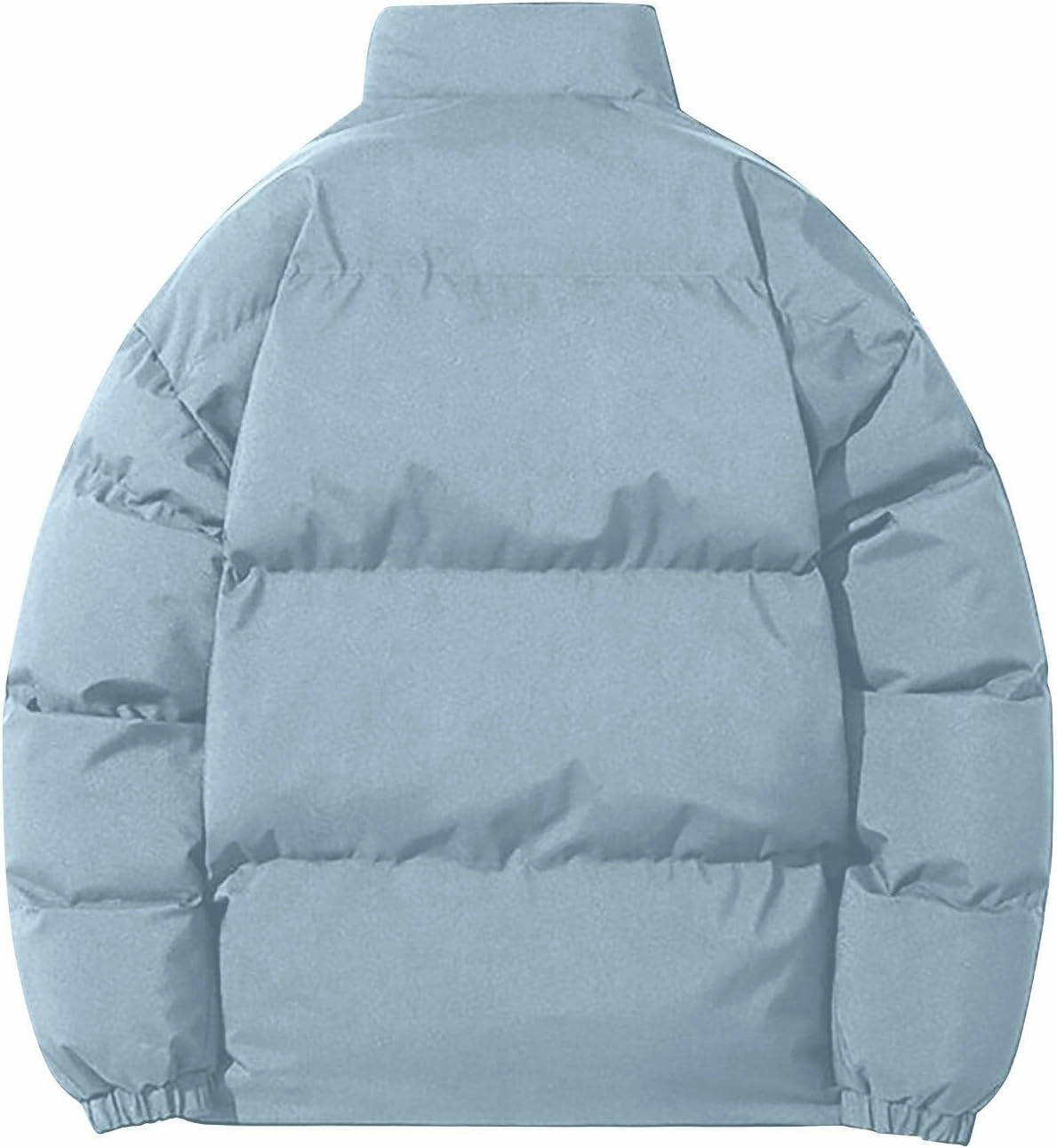 XIAXOGOOL Men's Puffer Jacket 2023 Winter Stand Collar Lightweight Quilted Warm Coat Waterproof Windproof Insulated Jacket