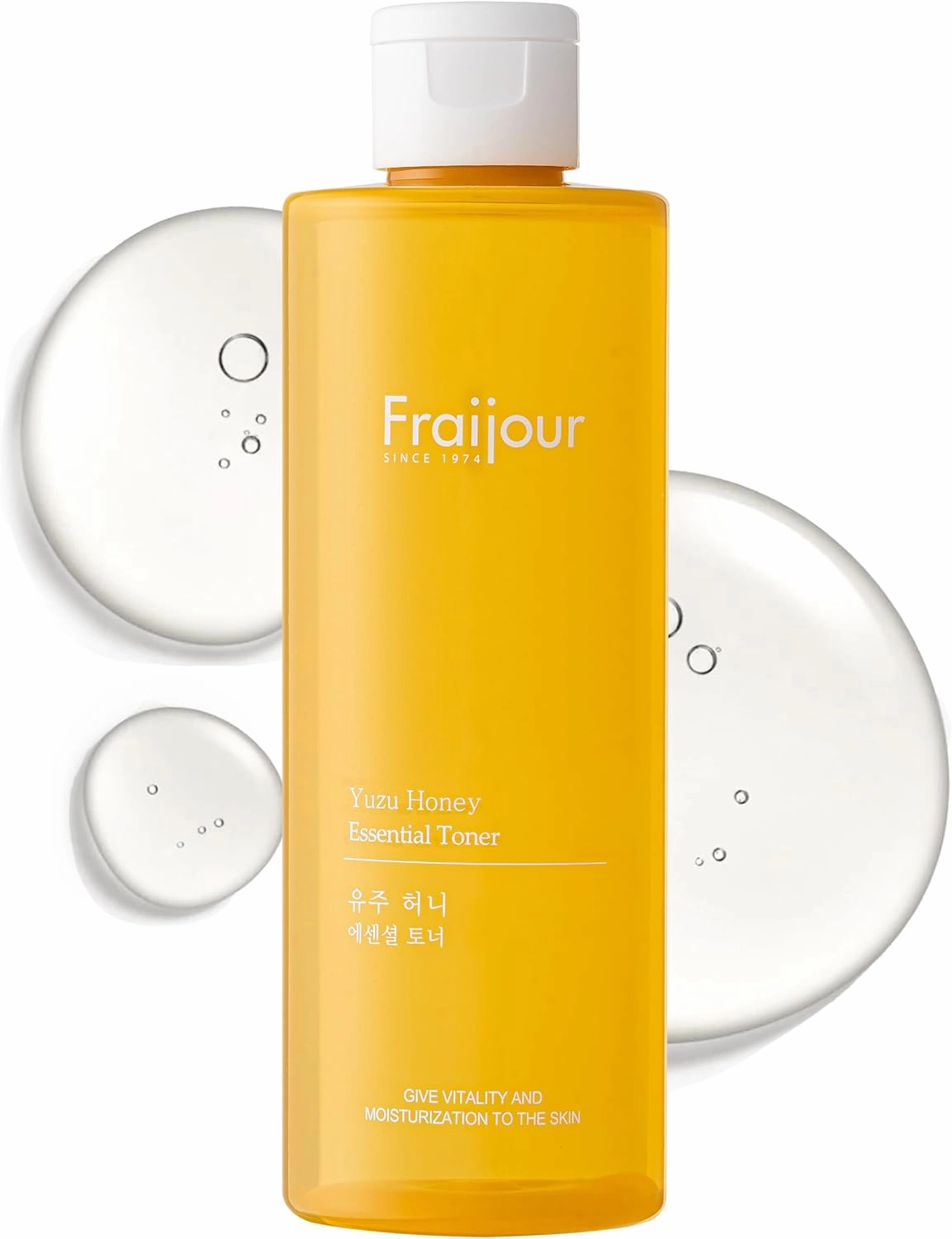 Yuzu Honey Essential Toner – Korean Hydrating Facial Toner with Honey, Propolis & Hyaluronic Acid, Boosts Radiance, Smooths Fine Lines, Nourishes Dry Skin, Serum-Like Texture, 8.45 fl.oz.