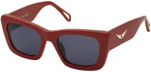 Zadig & Voltaire Prescription Eyewear Frames Unisex, Shiny Full Red, 51, Shiny Full Red, 51