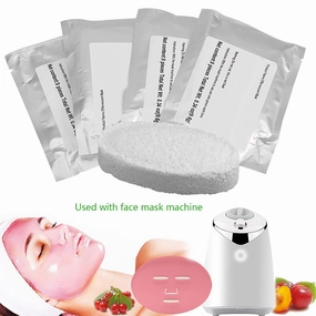 ZJchao Face Mask Machine Collagen, Collagen Capsules for Voice Broadcasting Full Automation DIY Fruit Vegetable Facial Care Mask Maker Machine Collagen Capsules Tablets(32Pcs Collagen)